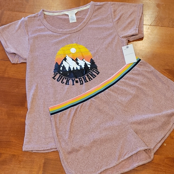 Lucky Brand Other - NWT! Lucky Brand Mountain PJ Set Sz Lrg